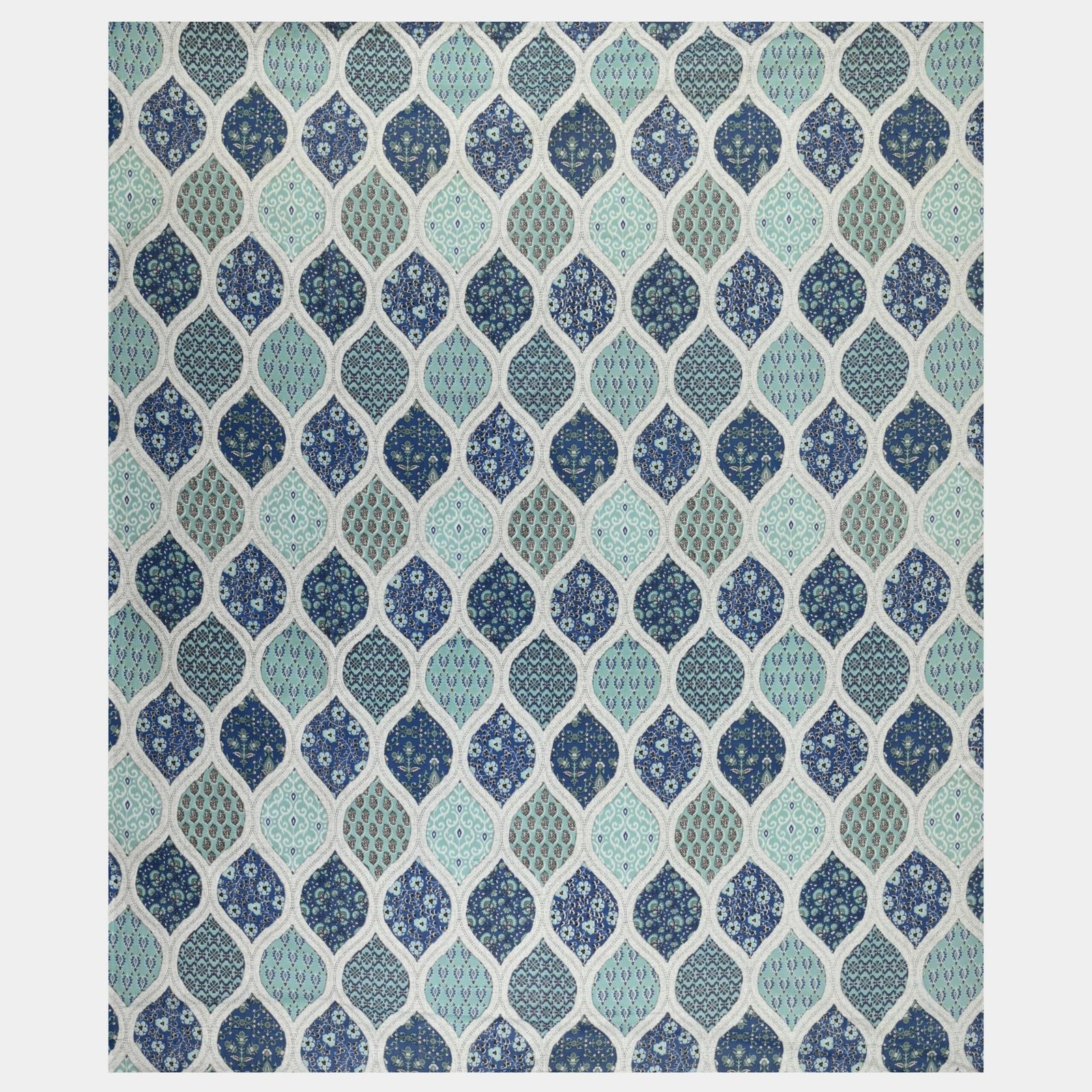 Rajasthani Traditionally Printed Cotton Doublebed Bedsheet With Pack of 2 Pillow Covers - Image 5